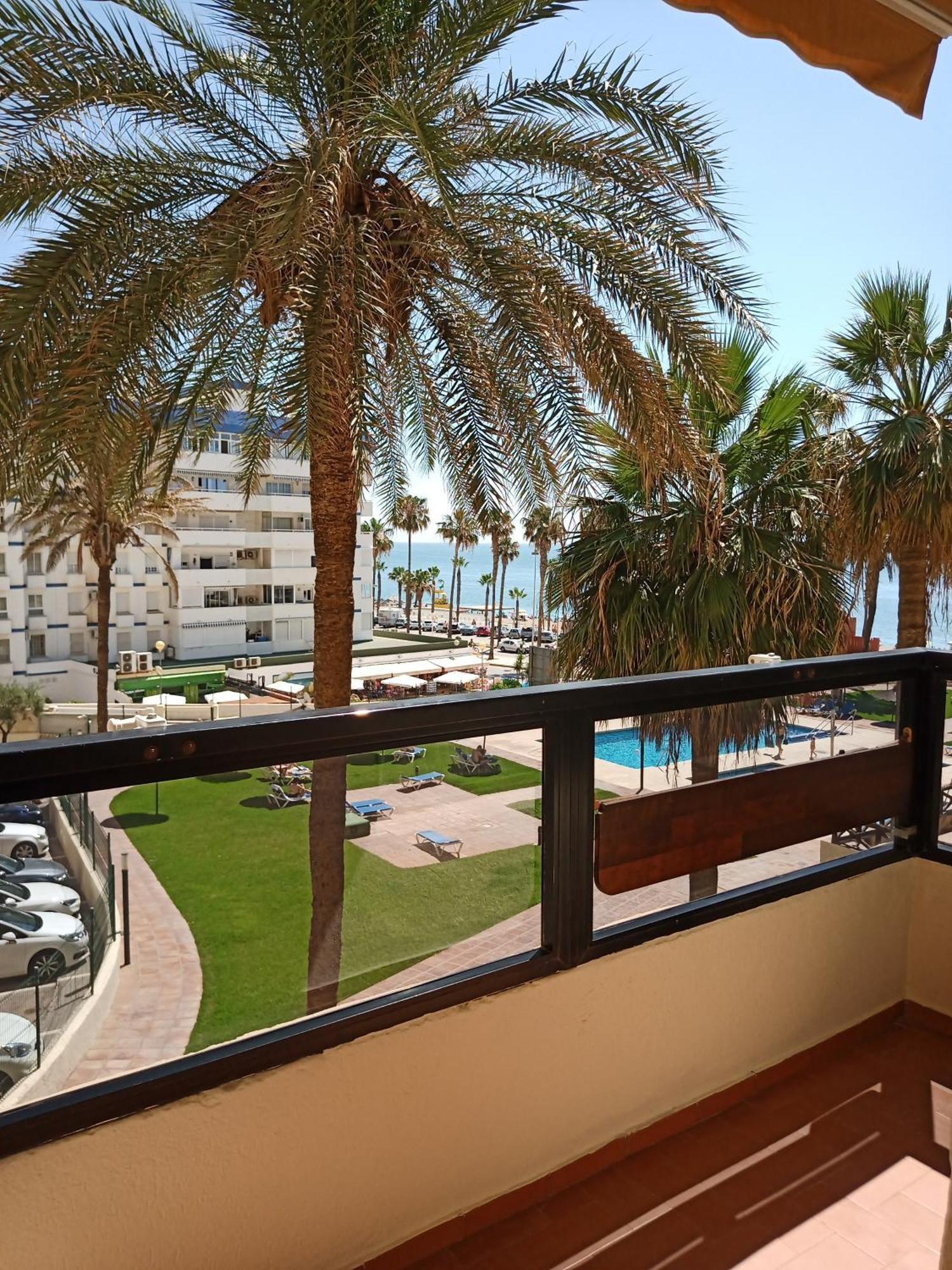 1 Paradise Of Benalmadena Costa Residencial Aloha Playa Vistas Al Mar, Front Beach Mini Duplex Buitenkant foto
